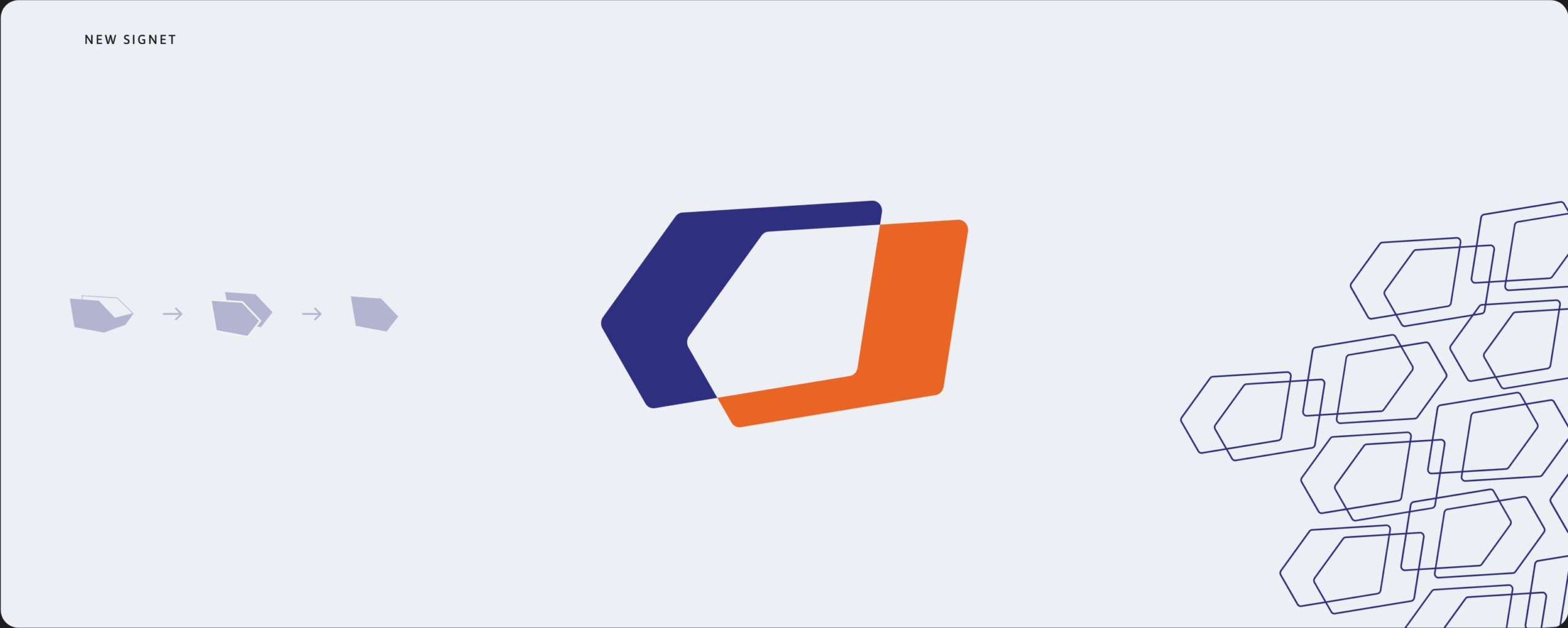 Schieferer Logo Entstehtung aus zwei Rechtecken, die einen Container symbolisieren